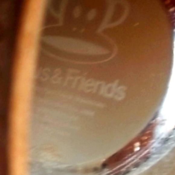 Y2k PAUL FRANKJulius & Friends Rare 70s Vibe White Wristband Chunky Analog main image 13